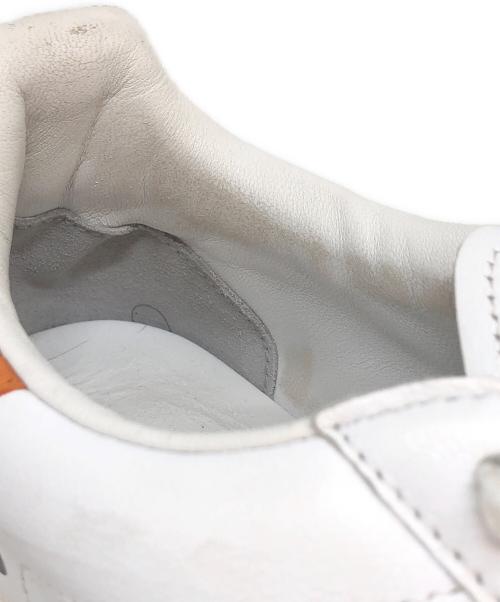 Y-3（ワイスリー）Y-3 (ワイスリー) ヒチョローカットスニーカー ホワイト×オレンジ サイズ:SIZE 28.5cmの古着・服飾アイテム