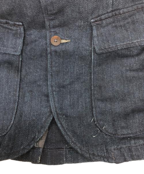 RRL（ダブルアールエル）RRL (ダブルアールエル) アンコンストラクテッドヘリンボーンスポーツコート インディゴ サイズ:XSの古着・服飾アイテム