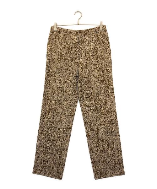 GIANNI VERSACE（ジャンニ・ヴェルサーチ）GIANNI VERSACE (ジャンニ・ヴェルサーチ) レオパードデザインパンツ ブラウン サイズ:SIZE 46の古着・服飾アイテム