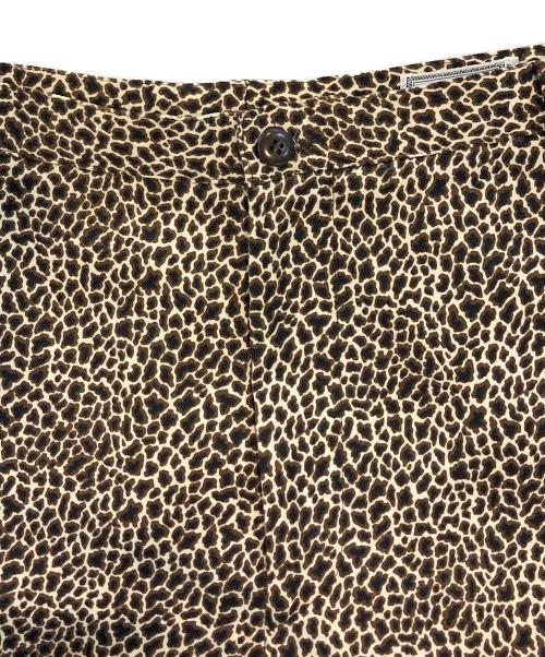 GIANNI VERSACE（ジャンニ・ヴェルサーチ）GIANNI VERSACE (ジャンニ・ヴェルサーチ) レオパードデザインパンツ ブラウン サイズ:SIZE 46の古着・服飾アイテム