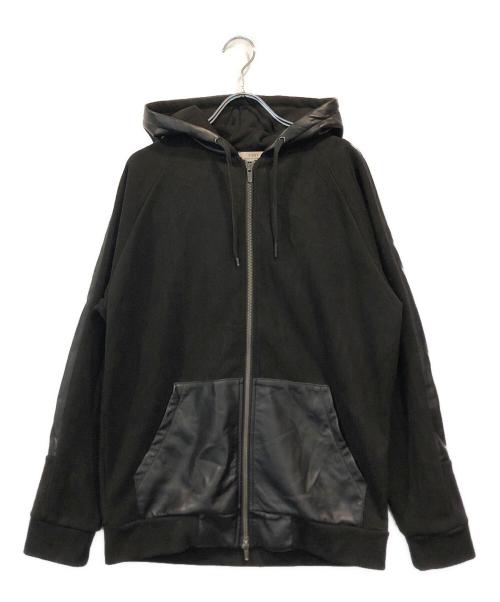 5351 pour les hommes（5351プールオム）5351 pour les hommes (5351プールオム) 切替ジップパーカー ブラック サイズ:SIZE 46の古着・服飾アイテム