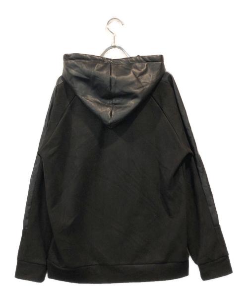 5351 pour les hommes（5351プールオム）5351 pour les hommes (5351プールオム) 切替ジップパーカー ブラック サイズ:SIZE 46の古着・服飾アイテム