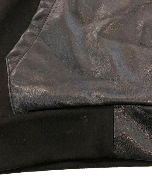 5351 pour les hommes（5351プールオム）5351 pour les hommes (5351プールオム) 切替ジップパーカー ブラック サイズ:SIZE 46の古着・服飾アイテム