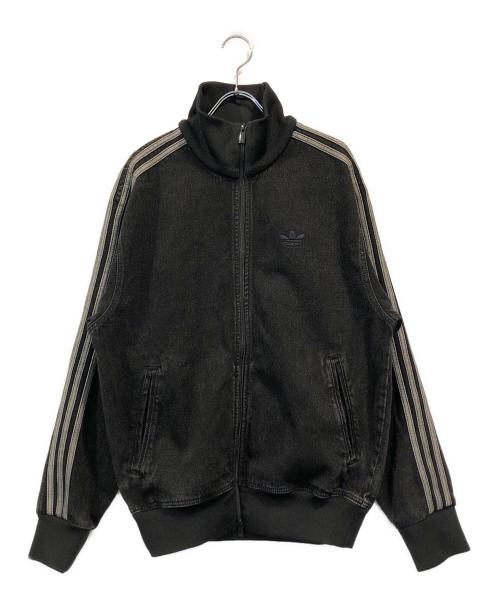 adidas（アディダス）adidas (アディダス) DENIM FIREBIRD TRACKTOP ブラック サイズ:Mの古着・服飾アイテム