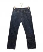 MOMOTARO JEANS桃太郎ジーンズ）の古着「銅丹 特濃 クラシックストレートデニムパンツ」｜インディゴ