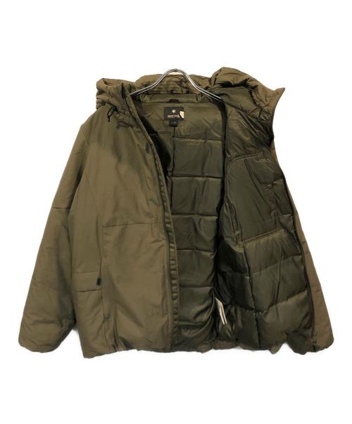 Snow peak（スノーピーク）snow peak (スノーピーク) ダウンジャケット オリーブ サイズ:Mの古着・服飾アイテム