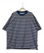 DAIWA PIER39ダイワ ピア39）の古着「TECH DRAWSTRING MULTI BORDER」｜ブルー