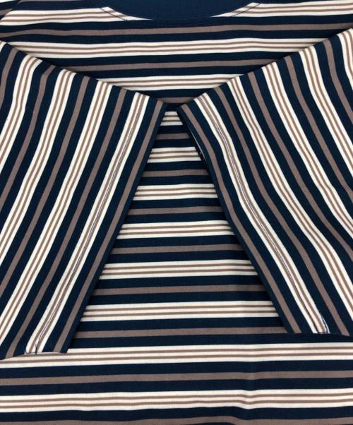 DAIWA PIER39（ダイワ ピア39）DAIWA PIER39 (ダイワ ピア39) TECH DRAWSTRING MULTI BORDER ブルー サイズ:Mの古着・服飾アイテム