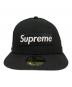 中古・古着 Supreme (シュプリーム) New Era (ニューエラ) ボッスクロゴメッシュキャップ ブラック サイズ:7 8/1：9000円