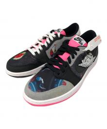 NIKE（ナイキ）の古着「Air Jordan 1 Retro Low "Chinese New Year"」｜グレー×ピンク