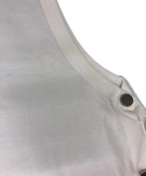 UN3D.（アンスリード）UN3D. (アンスリード) SIDE BUTTON LONG OP ホワイト サイズ:FREEの古着・服飾アイテム