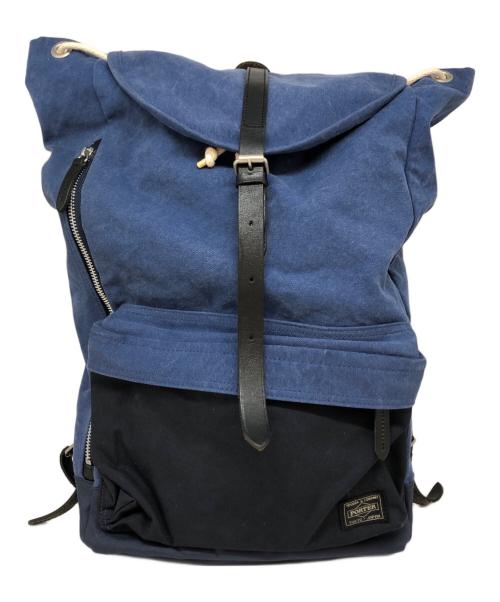 PORTER（ポーター）PORTER (ポーター) リュック インディゴの古着・服飾アイテム