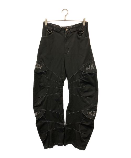 CYBERDOG（サイバードッグ）CYBERDOG (サイバードッグ) ギミックカーゴパンツ ブラック サイズ:Sの古着・服飾アイテム