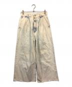 MM6 Maison Margielaエムエムシックスメゾンマルジェラ）の古着「デニムパンツ」｜インディゴ