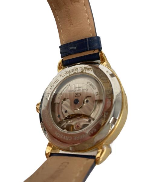 CARL VON ZEYTEN（カール・フォン・ツォイテン）CARL VON ZEYTEN (カール・フォン・ツォイテン) 自動巻き腕時計 ブルーの古着・服飾アイテム