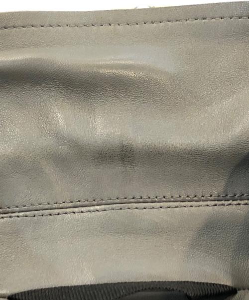 DIESEL（ディーゼル）DIESEL (ディーゼル) L-KORNレザージャケット グレー サイズ:Mの古着・服飾アイテム