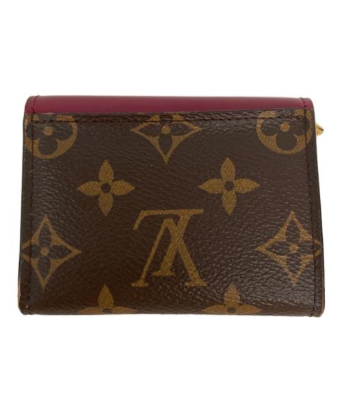 LOUIS VUITTON（ルイ ヴィトン）LOUIS VUITTON (ルイ ヴィトン) コンパクトウォレット ブラウン×ピンクの古着・服飾アイテム