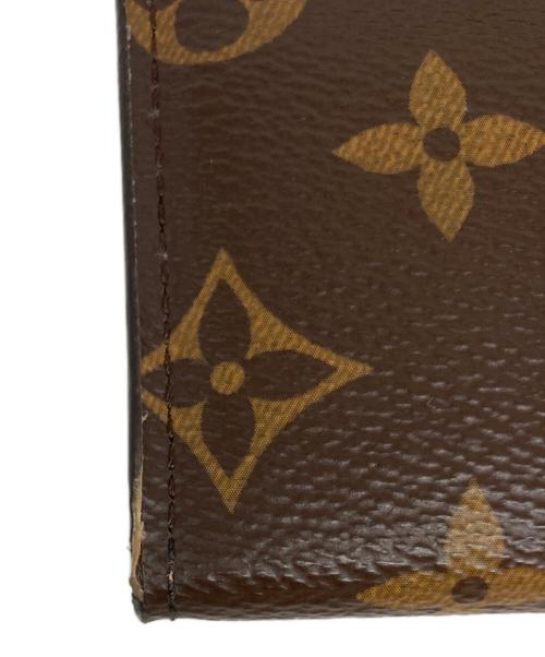 LOUIS VUITTON（ルイ ヴィトン）LOUIS VUITTON (ルイ ヴィトン) コンパクトウォレット ブラウン×ピンクの古着・服飾アイテム