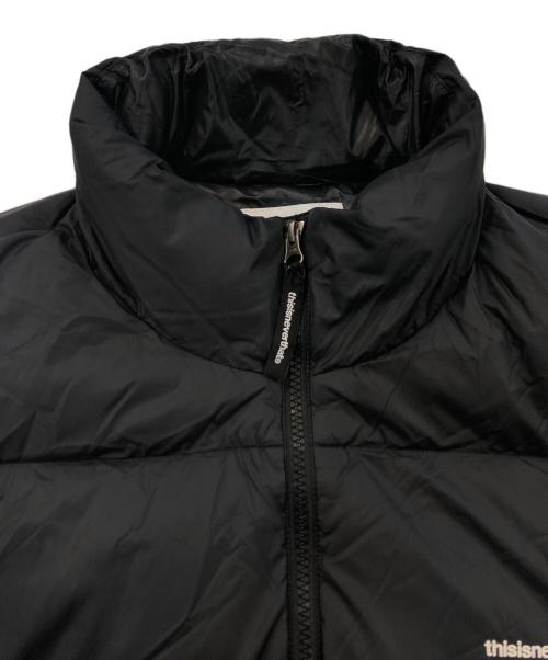 thisisneverthat（ディスイズネバーザット）thisisneverthat (ディスイズネバーザット) ダウンジャケット ブラック サイズ:SIZE Lの古着・服飾アイテム