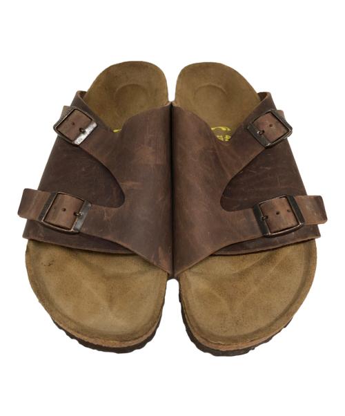 BIRKENSTOCK（ビルケンシュトック）BIRKENSTOCK (ビルケンシュトック) Zurich ブラウン サイズ:27の古着・服飾アイテム