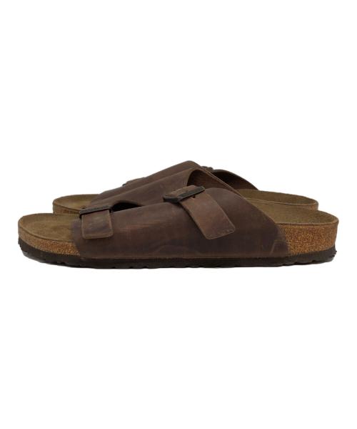 BIRKENSTOCK（ビルケンシュトック）BIRKENSTOCK (ビルケンシュトック) Zurich ブラウン サイズ:27の古着・服飾アイテム