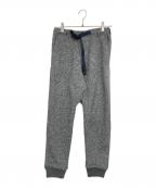 GRAMICCIグラミチ）の古着「ニットフリースナローパンツ」｜ネイビー
