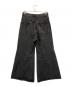 HARE (ハレ) MEGAフレアデニム ブラック サイズ:S：7000円