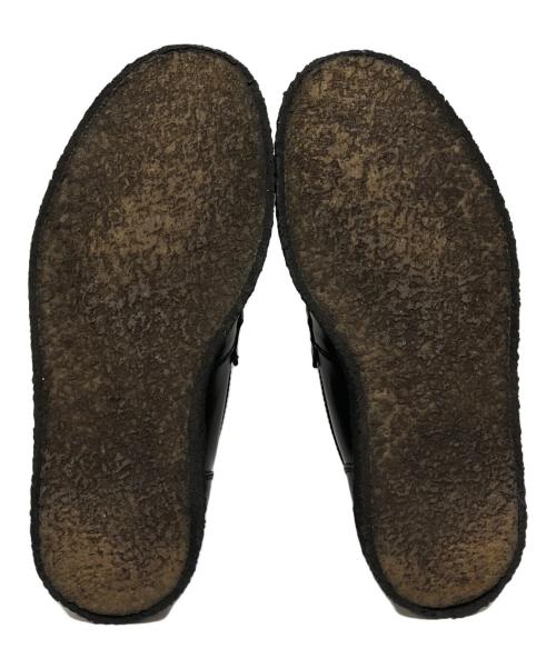 GEORGE COX（ジョージコックス）GEORGE COX (ジョージコックス) FRED PERRY (フレッドペリー) キルトタッセルローファー ブラック サイズ:6の古着・服飾アイテム