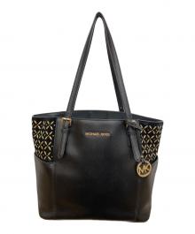 MICHAEL KORS（マイケルコース）の古着「スタッズデザイントートバッグ」｜ブラック