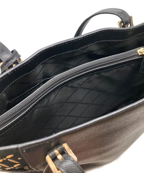 MICHAEL KORS（マイケルコース）MICHAEL KORS (マイケルコース) スタッズデザイントートバッグ ブラックの古着・服飾アイテム