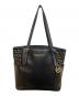 MICHAEL KORS（マイケルコース）の古着「スタッズデザイントートバッグ」｜ブラック