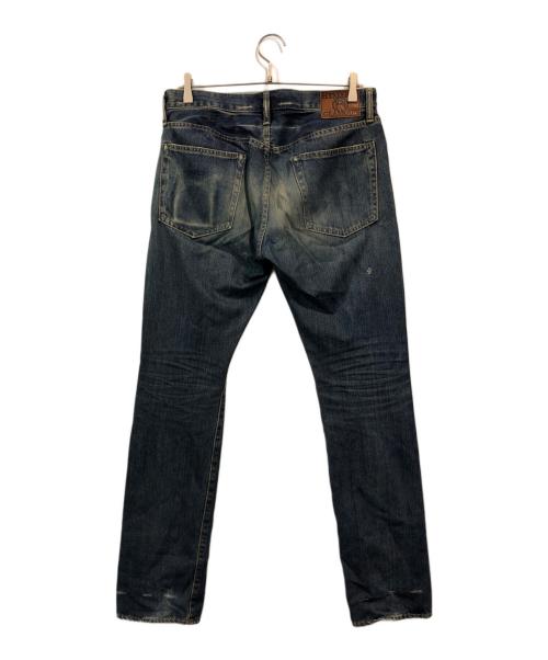 Hysteric Glamour（ヒステリックグラマー）Hysteric Glamour (ヒステリックグラマー) スタッズ加工デニムパンツ インディゴ サイズ:ｗ32の古着・服飾アイテム