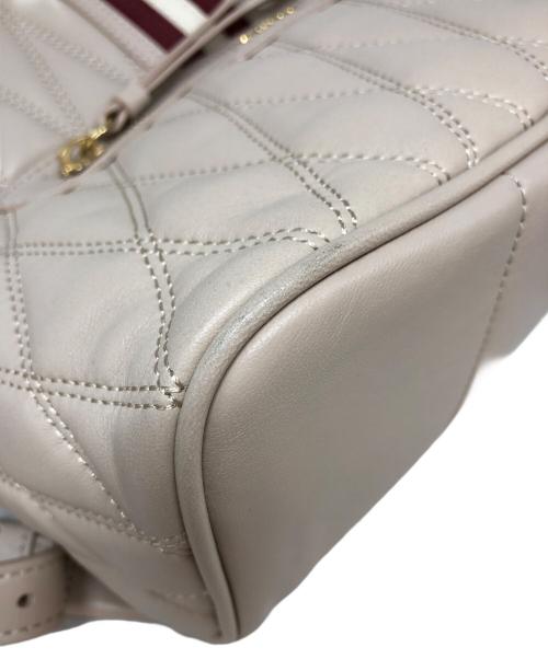 BALLY（バリー）BALLY (バリー) ダッフィダイヤモンドリュック ピンクの古着・服飾アイテム