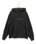 New Era（ニューエラ）の古着「コラボ反転ロゴパーカー」｜ブラック