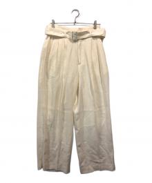BEIGE（ベイジ）の古着「PAUL / ワイドパンツ」｜アイボリー