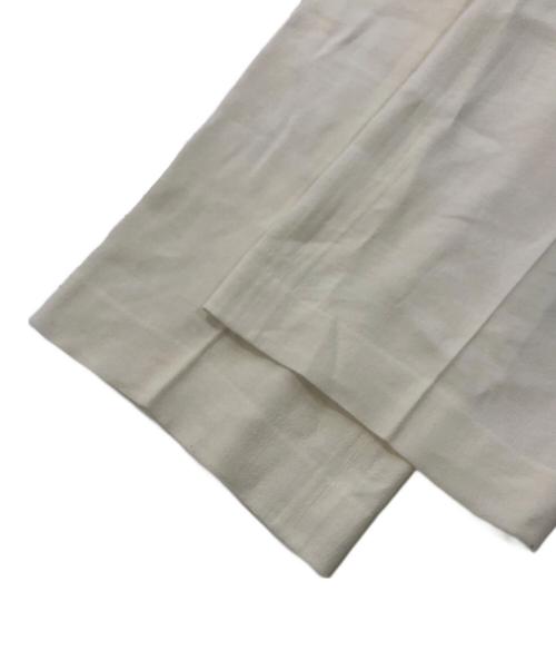 BEIGE（ベイジ）BEIGE (ベイジ) PAUL / ワイドパンツ アイボリー サイズ:6の古着・服飾アイテム