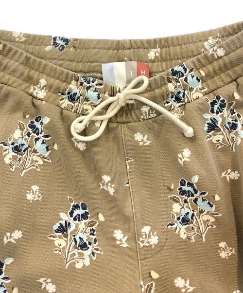 KITH（キス）KITH (キス) 総柄スウェットパンツ ベージュ サイズ:Lの古着・服飾アイテム
