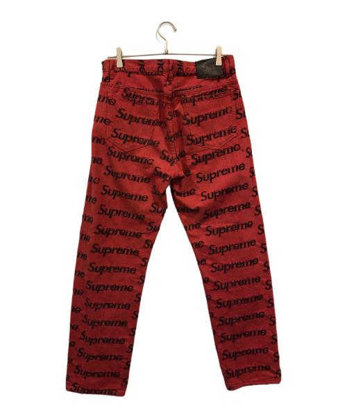 SUPREME（シュプリーム）Supreme (シュプリーム) フレイロゴレギュラージーンズ 