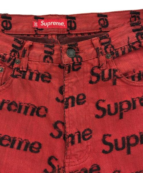 SUPREME（シュプリーム）Supreme (シュプリーム) フレイロゴレギュラージーンズ 