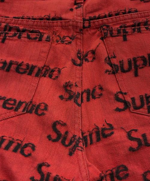 SUPREME（シュプリーム）Supreme (シュプリーム) フレイロゴレギュラージーンズ 