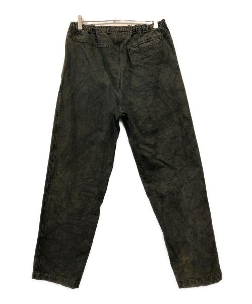 stussy（ステューシー）stussy (ステューシー) ウォッシュドキャンバスビーチパンツ グレー サイズ:Sの古着・服飾アイテム