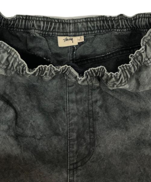 stussy（ステューシー）stussy (ステューシー) ウォッシュドキャンバスビーチパンツ グレー サイズ:Sの古着・服飾アイテム