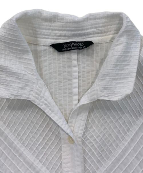 YACCO MARICARD（ヤッコマリカルド）YACCO MARICARD (ヤッコマリカルド) ブラウスワンピース ホワイト サイズ:-の古着・服飾アイテム