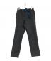 GRAMICCI（グラミチ）の古着「別注ボンディングニットフリースナローパンツ」｜グレー