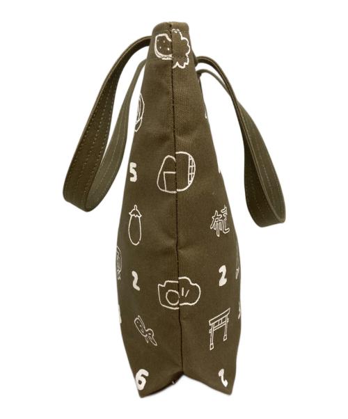 一澤信三郎帆布（イチザワシンザブロウハンプ）一澤信三郎帆布 (イチザワシンザブロウハンプ) SOU・SOU (ソウソウ) 高島屋 (タカシマヤ) 三三屋手さげかばん オリーブの古着・服飾アイテム