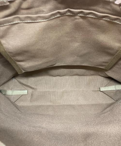 一澤信三郎帆布（イチザワシンザブロウハンプ）一澤信三郎帆布 (イチザワシンザブロウハンプ) SOU・SOU (ソウソウ) 高島屋 (タカシマヤ) 三三屋手さげかばん オリーブの古着・服飾アイテム