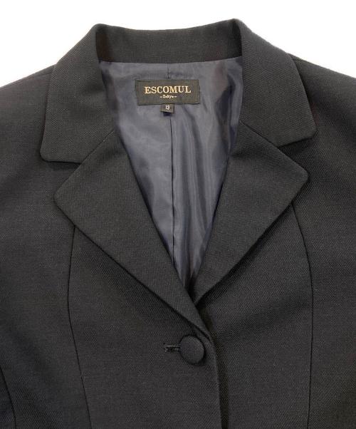 ESCOMUL（エスコミュール）escomul (エスコミュール) フォーマルセットアップ ネイビー サイズ:13の古着・服飾アイテム