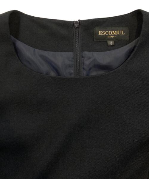 ESCOMUL（エスコミュール）escomul (エスコミュール) フォーマルセットアップ ネイビー サイズ:13の古着・服飾アイテム