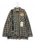 Maison MIHARA YASUHIRO（メゾン ミハラ ヤスヒロ）の古着「checked print shirt」｜ブルー
