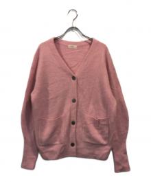 IENA（イエナ）の古着「fluffy ファーカーディガン」｜ピンク